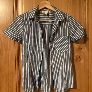H&M logg button shirt